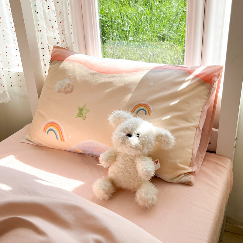 Kids/Student Digital Print Cartoon Bedding Set - 3PCS Breathable Cotton - Single/Set Option
